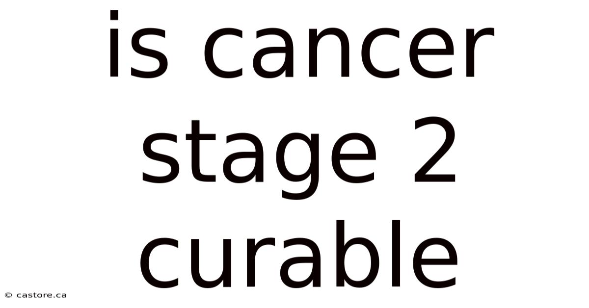 Is Cancer Stage 2 Curable
