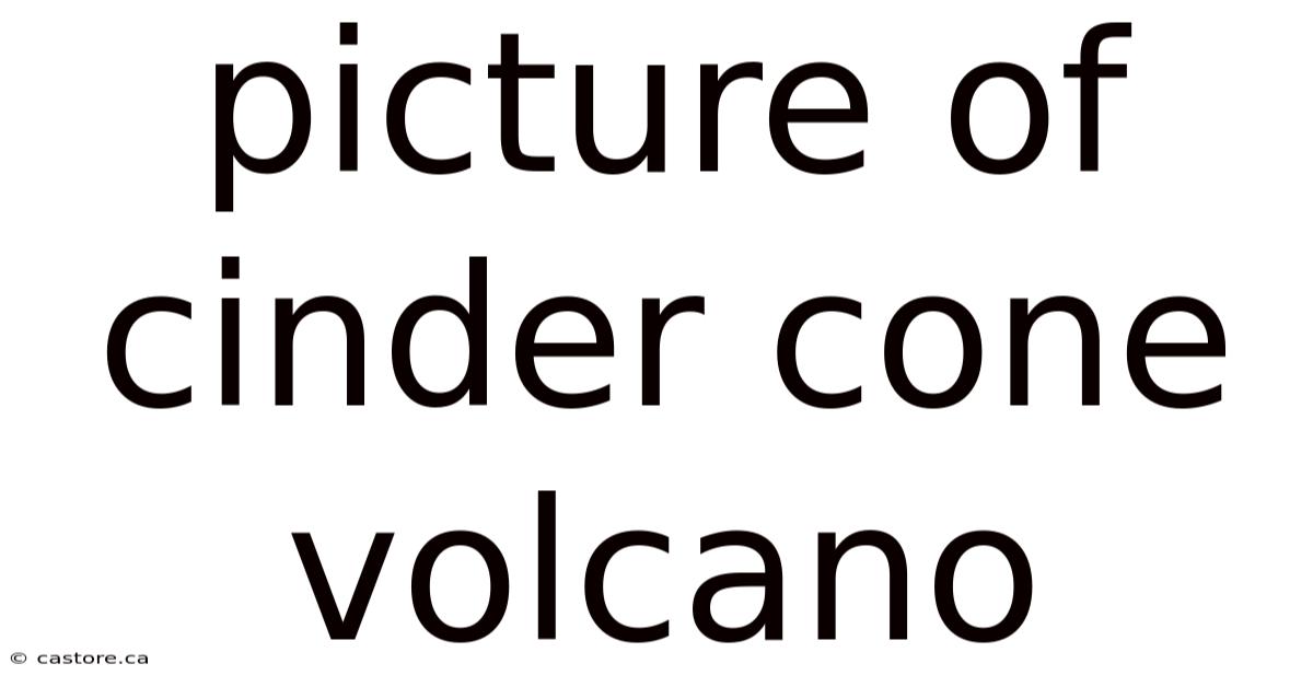 Picture Of Cinder Cone Volcano