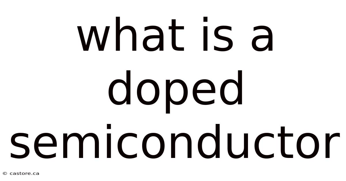 What Is A Doped Semiconductor
