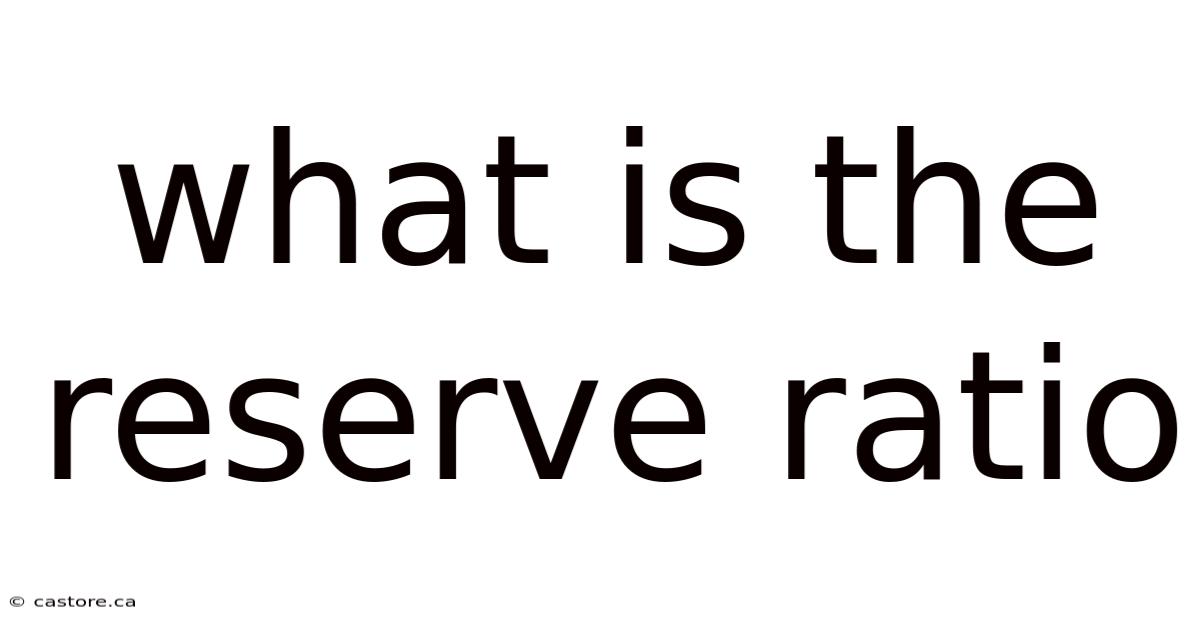 What Is The Reserve Ratio